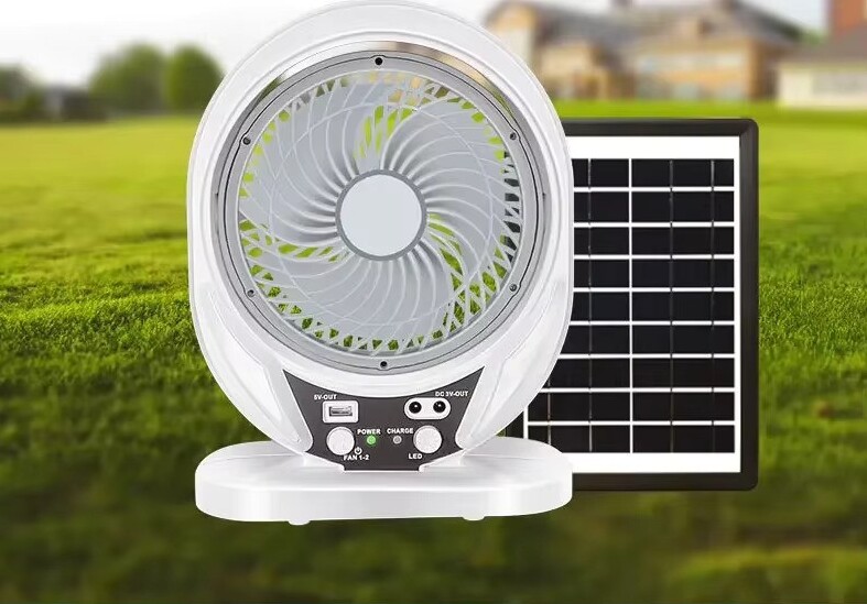 Promo Sun Fan Solar Fan And Light Sales Page